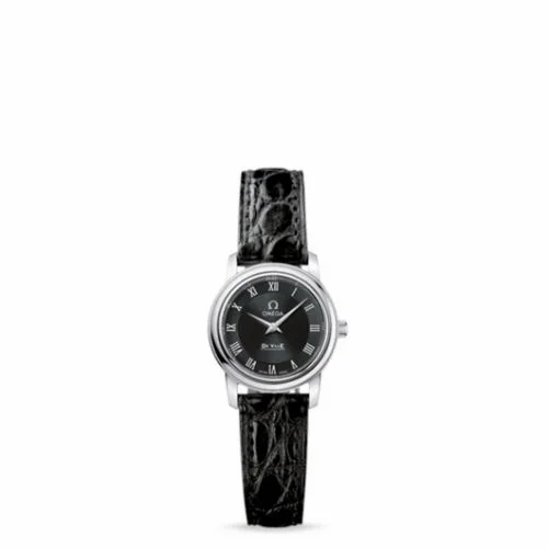 Omega De Ville Prestige Quartz 22 Black / Strap 4870.52.01 (48705201)